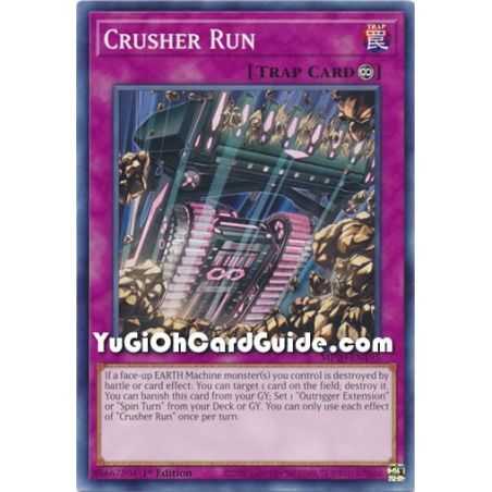 Crusher Run (Common) – 2020 Tin of Lost Memories | Carta YUGIOH en México