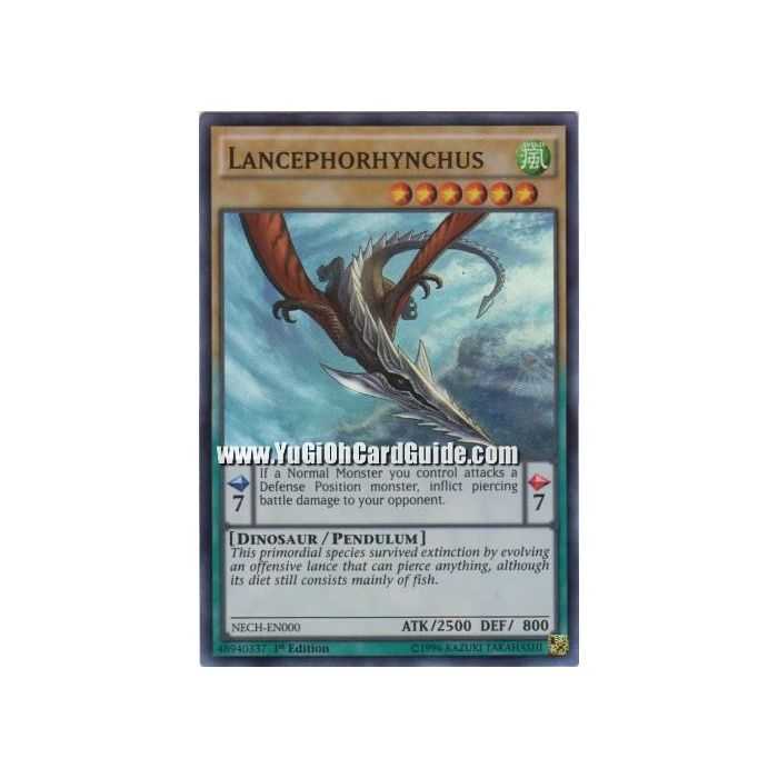 Lancephorhynchus (Super Rare) – The New Challengers | Carta YUGIOH en México