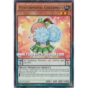 Perfomapal Cheermole (Rare) – The New Challengers | Carta YUGIOH en México