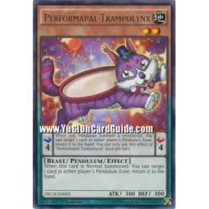 Perfomapal Trampolynx (Rare) – The New Challengers | Carta YUGIOH en México