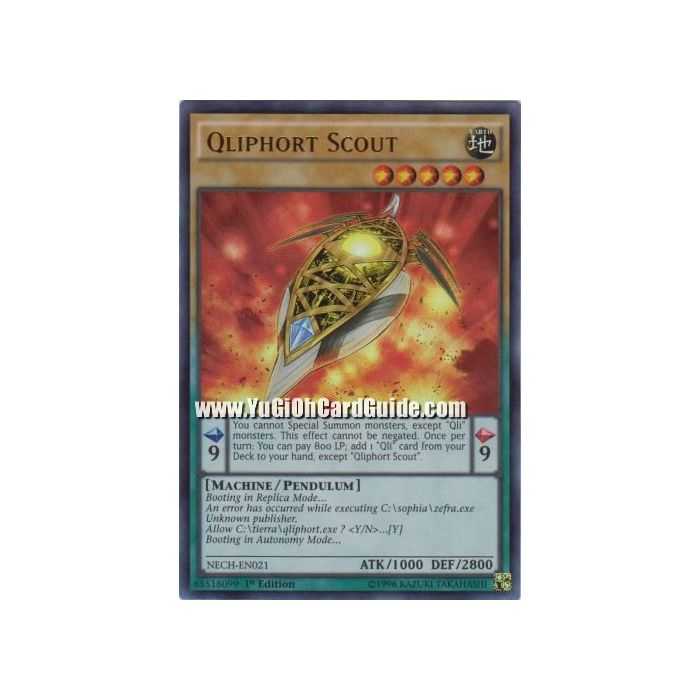 Qliphort Scout (Ultra Rare) – The New Challengers | Carta YUGIOH en México