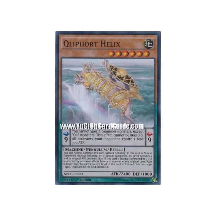 Qliphort Helix (Super Rare) – The New Challengers | Carta YUGIOH en México
