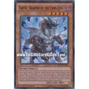 Taotie, Shadow of the Yang Zing (Super Rare) – The New Challengers | Carta YUGIOH en México
