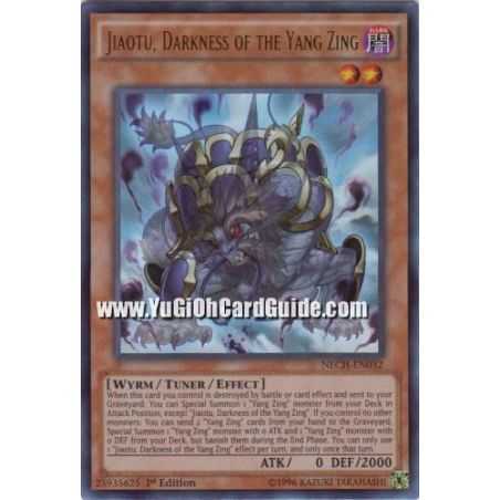 Jiaotu, Darkness of the Yang Zing (Ultra Rare) – The New Challengers | Carta YUGIOH en México