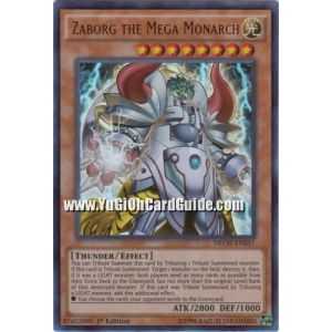 Zaborg the Mega Monarch (Ultra Rare) – The New Challengers | Carta YUGIOH en México
