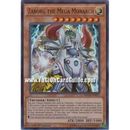 Zaborg the Mega Monarch (Ultra Rare) – The New Challengers | Carta YUGIOH en México