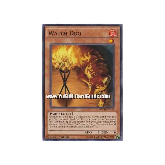 Watch Dog (Common) – The New Challengers | Carta YUGIOH en México