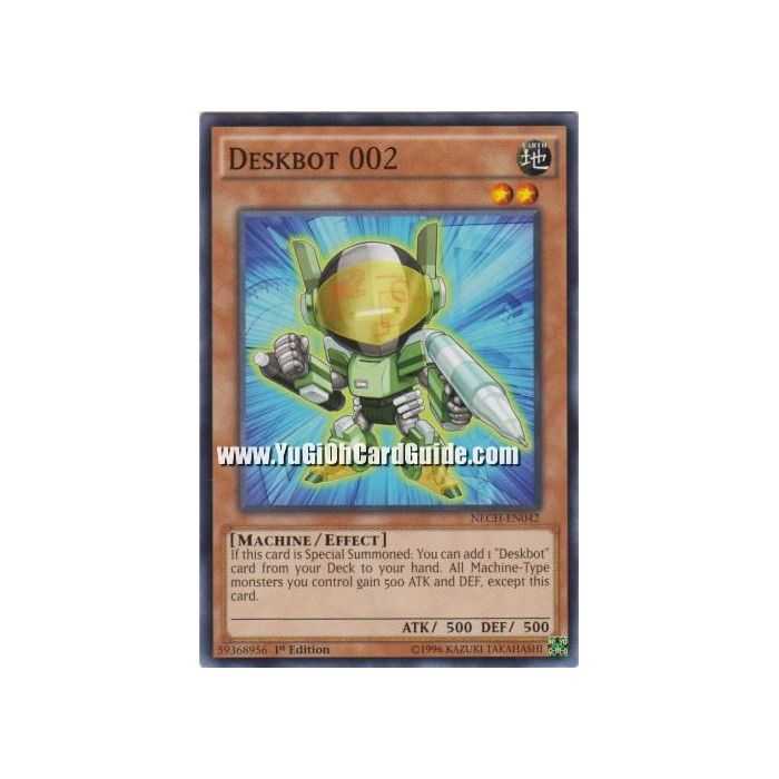 Deskbot 002 (Common) – The New Challengers | Carta YUGIOH en México