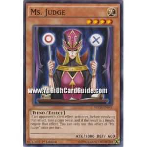 Ms. Judge (Common) – The New Challengers | Carta YUGIOH en México