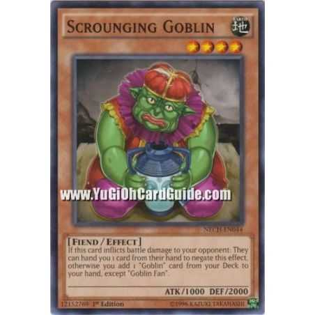 Scrounging Goblin (Common) – The New Challengers | Carta YUGIOH en México