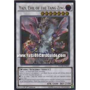 Yazi, Evil of the Yang Zing (Secret Rare) – The New Challengers | Carta YUGIOH en México