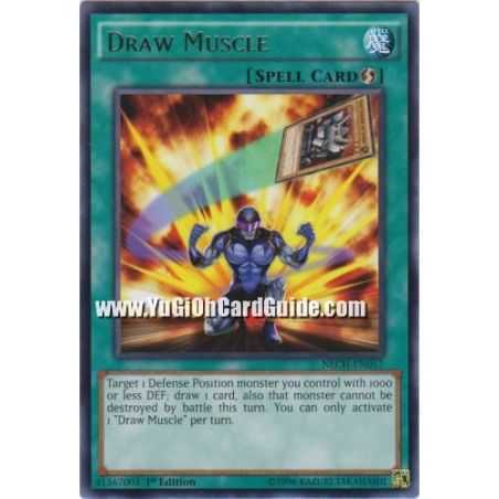 Draw Muscle (Rare) – The New Challengers | Carta YUGIOH en México