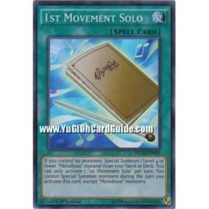 1st Movement Solo (Super Rare) – The New Challengers | Carta YUGIOH en México