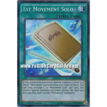 1st Movement Solo (Super Rare) – The New Challengers | Carta YUGIOH en México