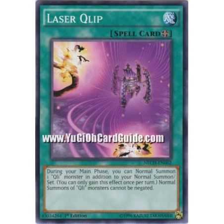 Laser Qlip (Common) – The New Challengers | Carta YUGIOH en México