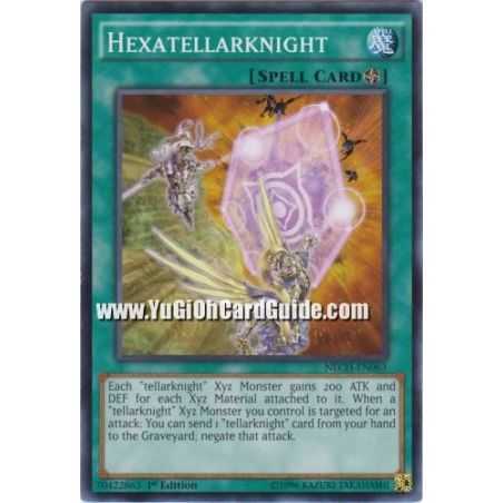 Hexatellarknight (Common) – The New Challengers | Carta YUGIOH en México