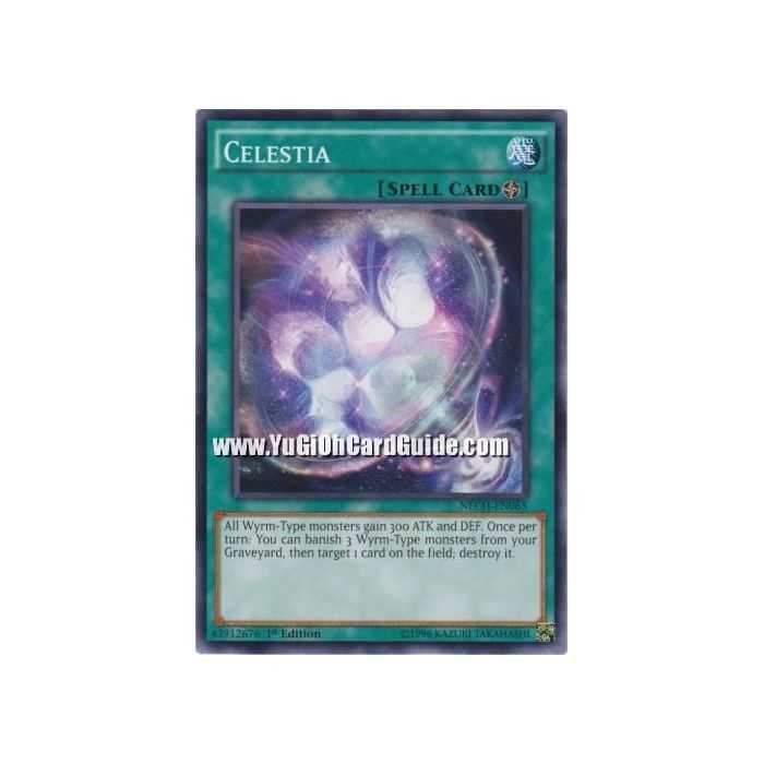 Celestia (Common) – The New Challengers | Carta YUGIOH en México