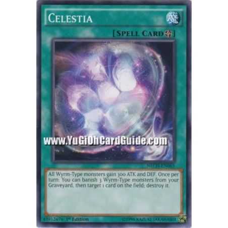 Celestia (Common) – The New Challengers | Carta YUGIOH en México