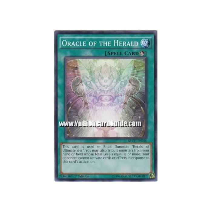 Oracle of the Herald (Common) – The New Challengers | Carta YUGIOH en México