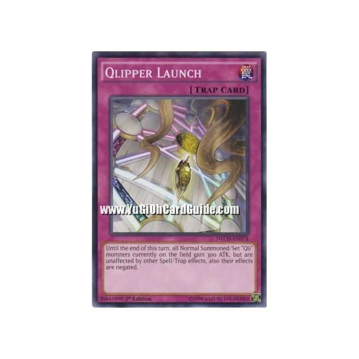 Qlipper Launch (Common) – The New Challengers | Carta YUGIOH en México