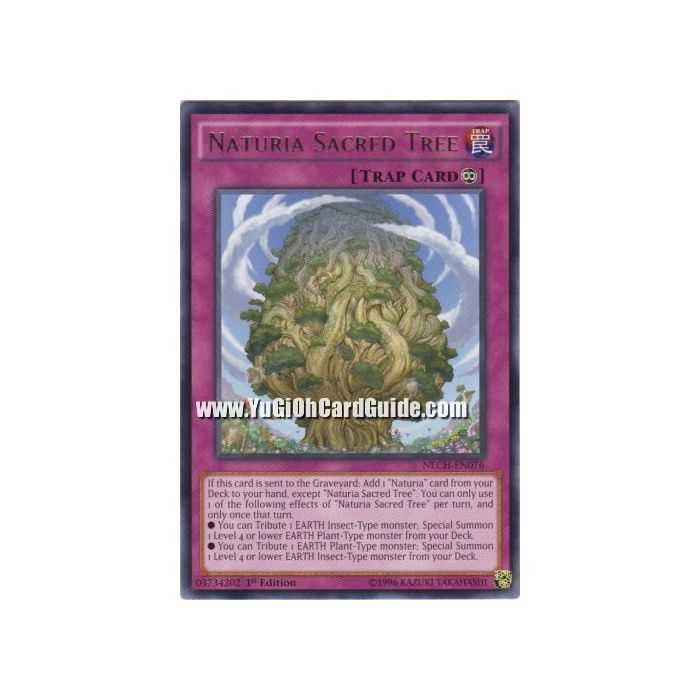 Naturia Sacred Tree (Rare) – The New Challengers | Carta YUGIOH en México