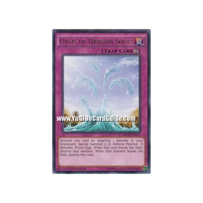 Oasis of Dragon Souls (Rare) – The New Challengers | Carta YUGIOH en México