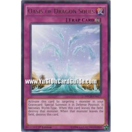 Oasis of Dragon Souls (Rare) – The New Challengers | Carta YUGIOH en México