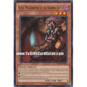 Alich, Malebranche of the Burning Abyss (Rare) – The New Challengers | Carta YUGIOH en México