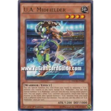 U.A. Midfielder (Rare) – The New Challengers | Carta YUGIOH en México