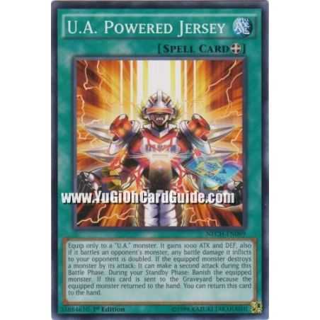 U.A. Powered Jersey (Common) – The New Challengers | Carta YUGIOH en México
