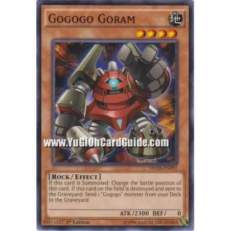 Gogogo Goram (Common) – The New Challengers | Carta YUGIOH en México