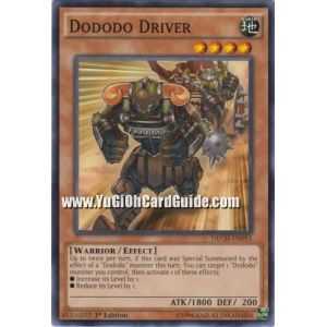 Dododo Driver (Common) – The New Challengers | Carta YUGIOH en México