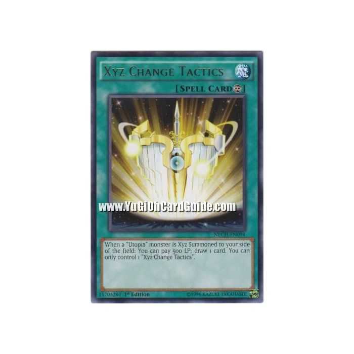 Xyz Change Tactics (Rare) – The New Challengers | Carta YUGIOH en México