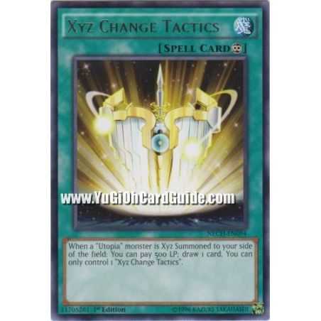 Xyz Change Tactics (Rare) – The New Challengers | Carta YUGIOH en México