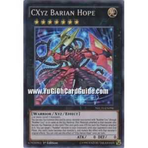 CXyz Barian Hope (Super Rare) – The New Challengers | Carta YUGIOH en México