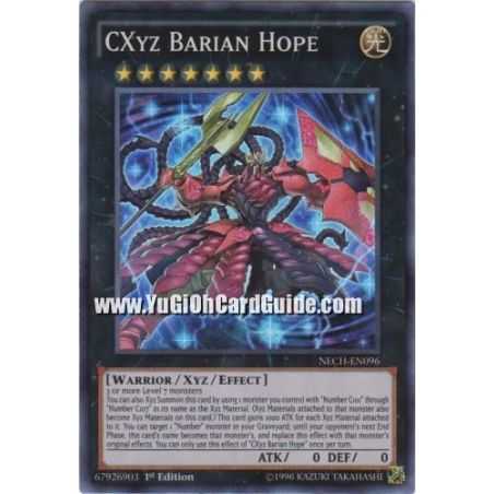 CXyz Barian Hope (Super Rare) – The New Challengers | Carta YUGIOH en México