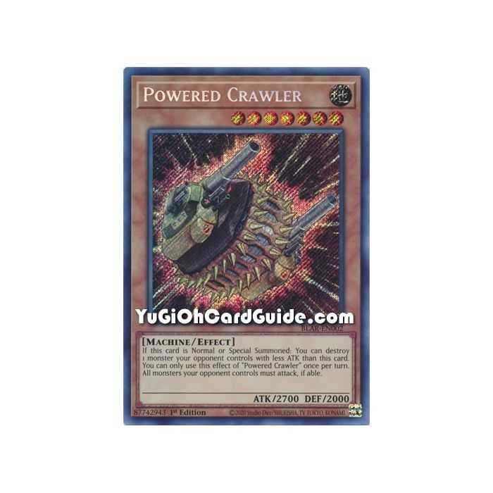 Powered Crawler (Secret Rare) – Battles of Legend Armageddon | Carta YUGIOH en México