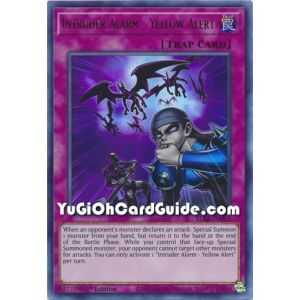 Intruder Alarm - Yellow Alert (Ultra Rare) – Battles of Legend Armageddon | Carta YUGIOH en México