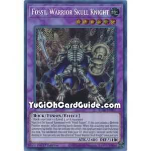 Fossil Warrior Skull Knight (Secret Rare) – Battles of Legend Armageddon | Carta YUGIOH en México