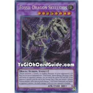 Fossil Dragon Skullgios (Secret Rare) – Battles of Legend Armageddon | Carta YUGIOH en México