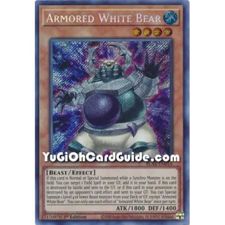 Armored White Bear (Secret Rare) – Battles of Legend Armageddon | Carta YUGIOH en México