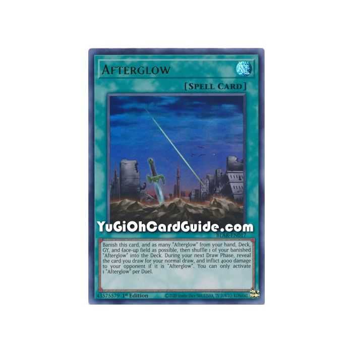 Afterglow (Ultra Rare) – Battles of Legend Armageddon | Carta YUGIOH en México