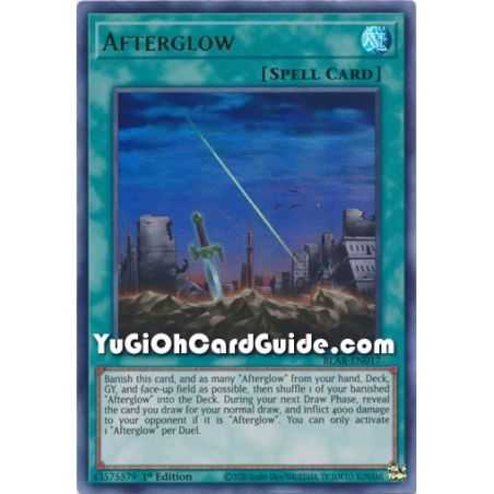 Afterglow (Ultra Rare) – Battles of Legend Armageddon | Carta YUGIOH en México