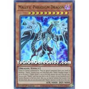 Malefic Paradigm Dragon (Ultra Rare) – Battles of Legend Armageddon | Carta YUGIOH en México