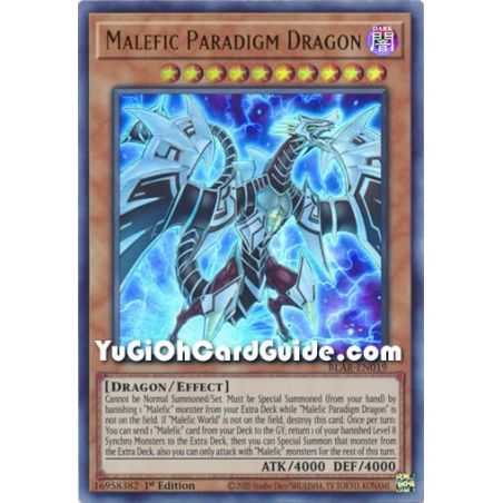 Malefic Paradigm Dragon (Ultra Rare) – Battles of Legend Armageddon | Carta YUGIOH en México