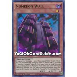 Numeron Wall (Ultra Rare) – Battles of Legend Armageddon | Carta YUGIOH en México