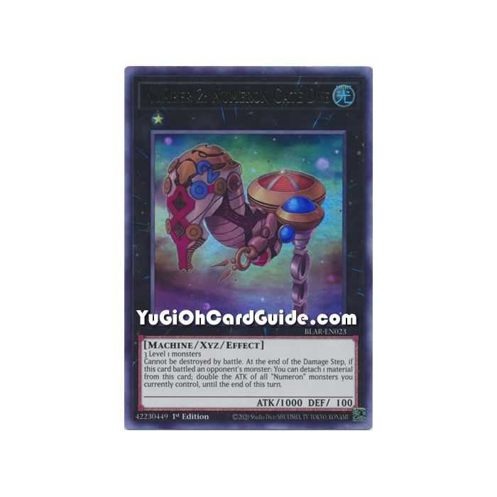 Number 2: Numeron Gate Dve (Ultra Rare) – Battles of Legend Armageddon | Carta YUGIOH en México