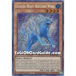 Glacial Beast Blizzard Wolf (Secret Rare) – Battles of Legend Armageddon | Carta YUGIOH en México