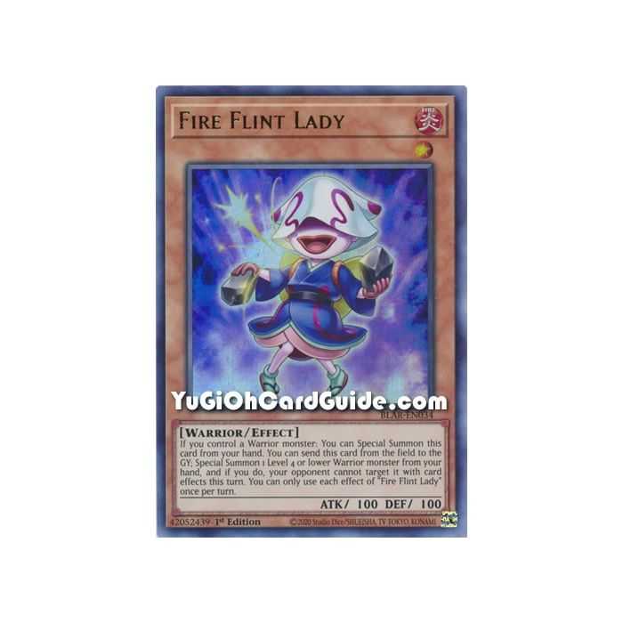 Fire Flint Lady (Ultra Rare) – Battles of Legend Armageddon | Carta YUGIOH en México