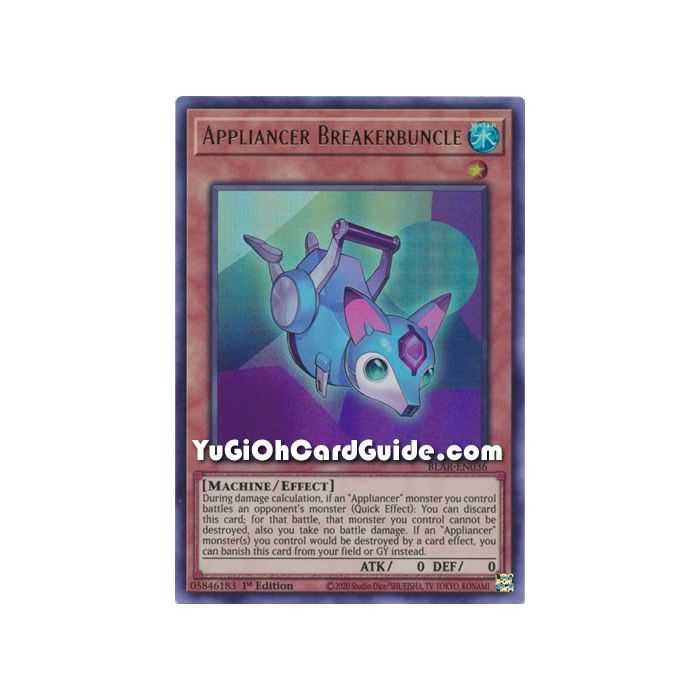 Appliancer Breakerbuncle (Ultra Rare) – Battles of Legend Armageddon | Carta YUGIOH en México